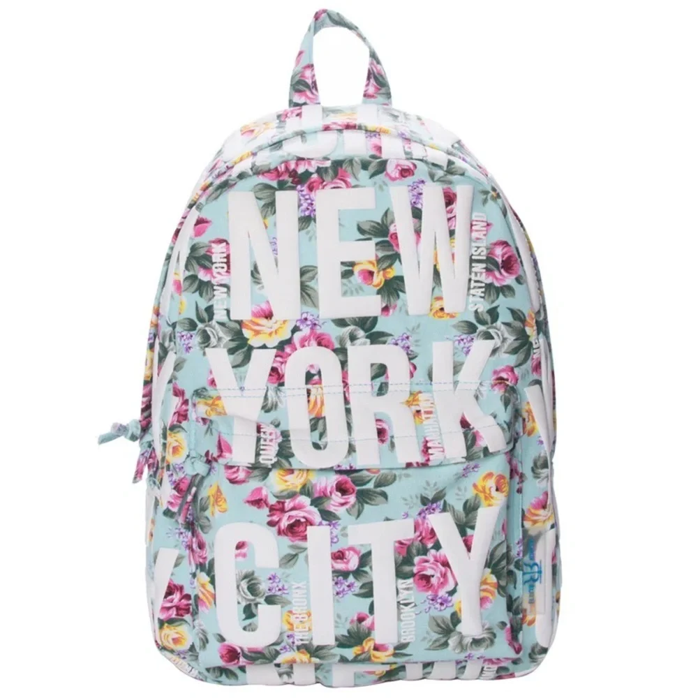 Robin Ruth New York City Floral Backpack - Amanda Collection - Picture 2 of 5